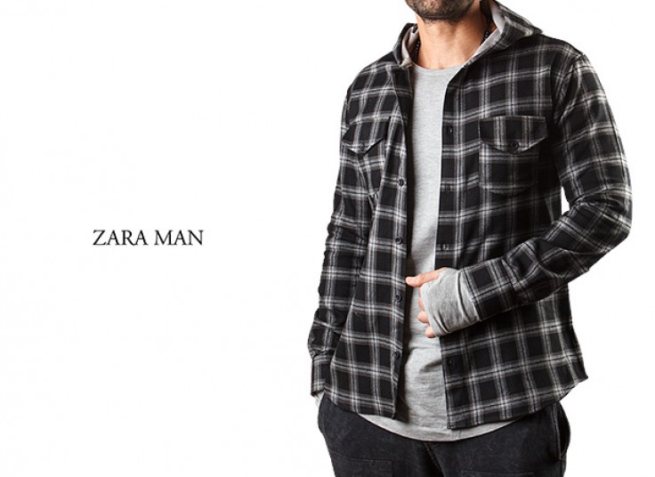 پیراهن پشمی مردانه ZARA