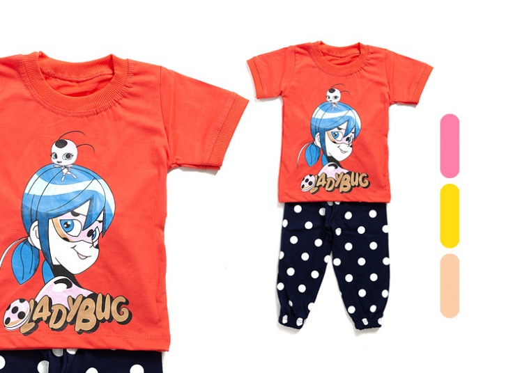 ست تیشرت شلوار دخترانه کارتونی