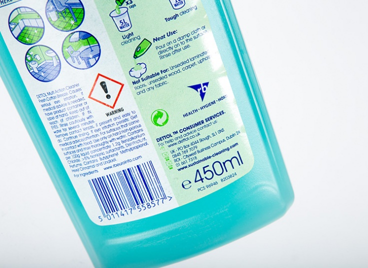 پاک کننده چند منظوره و آنتی باکتریال Dettol 