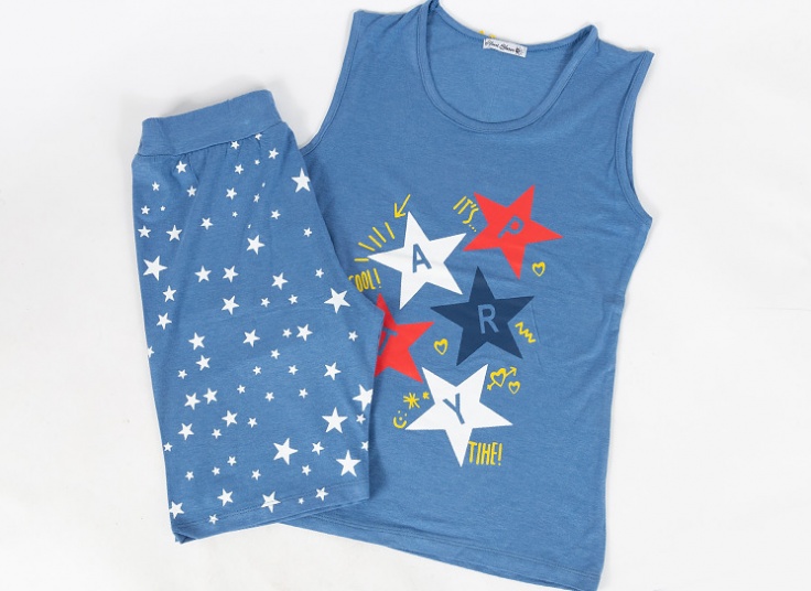 تاپ شلوارک چاپ ستاره