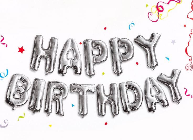 بادکنک فویلی Happy Birthday