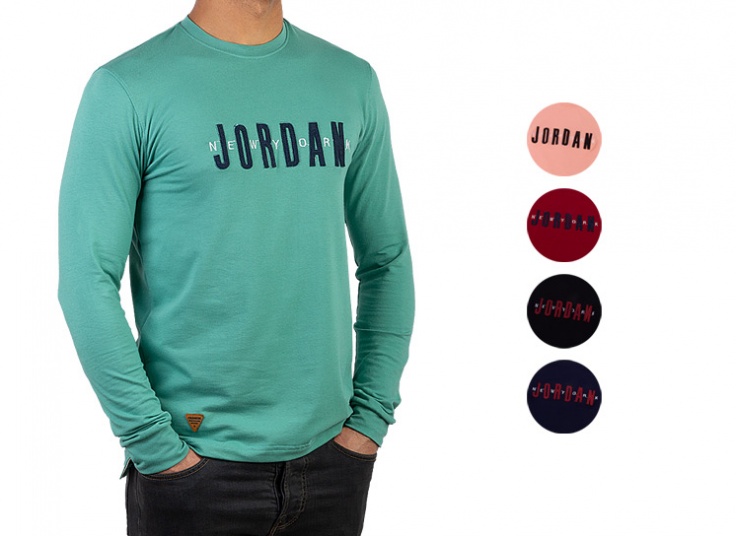 بلوز آستین بلند مردانهJordan