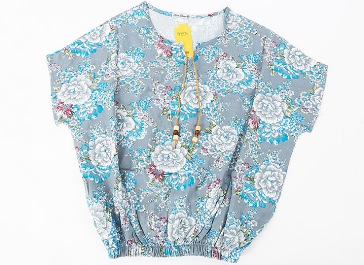 بلوز گلدار زنانه