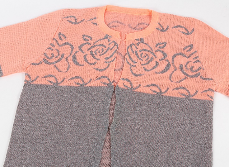 مانتو بافت طرح گل