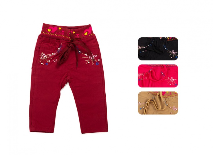 شلوار کتان دخترانه Zahrat