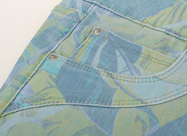 شلوار جین زنانه طرحدار MANGO