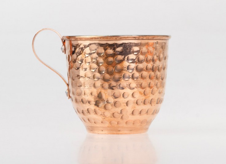 پارچ و لیوان مسی