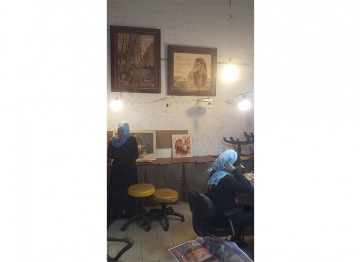 آموزش معرق کاری آموزشگاه رازچوب