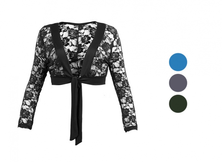 نیم تنه گیپور گره ای