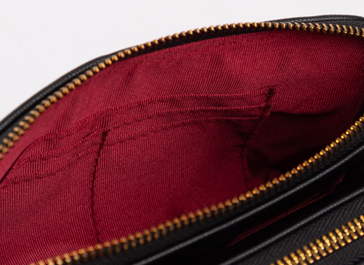 کیف دو زیپ زنانه chanel