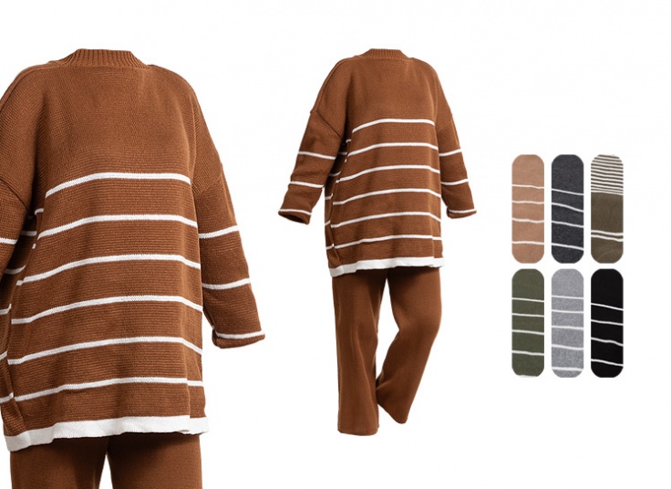 ست بلوز شلوار زنانه بافت 