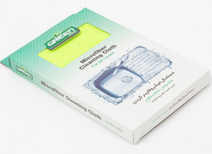 انواع دستمال میکرو فایبر Green