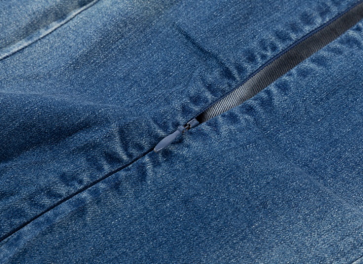 پیراهن جین یقه مروارید SUGO