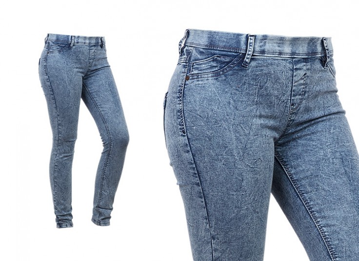 شلوار جین طرح لگ C and A