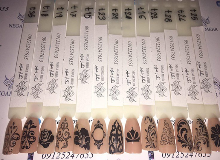 خدمات ناخن سالن نگارمهر