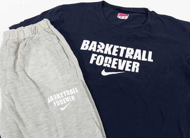 ست تیشرت و شلوارک طرح Nike