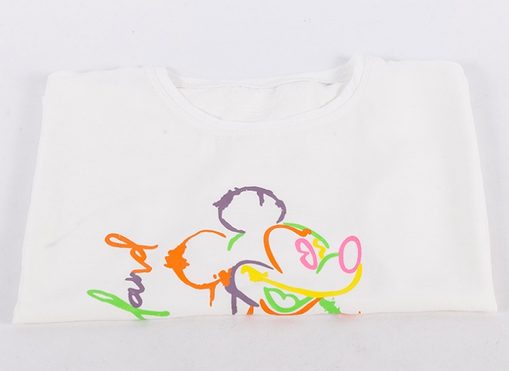 تیشرت کراپ طرح میکی موس