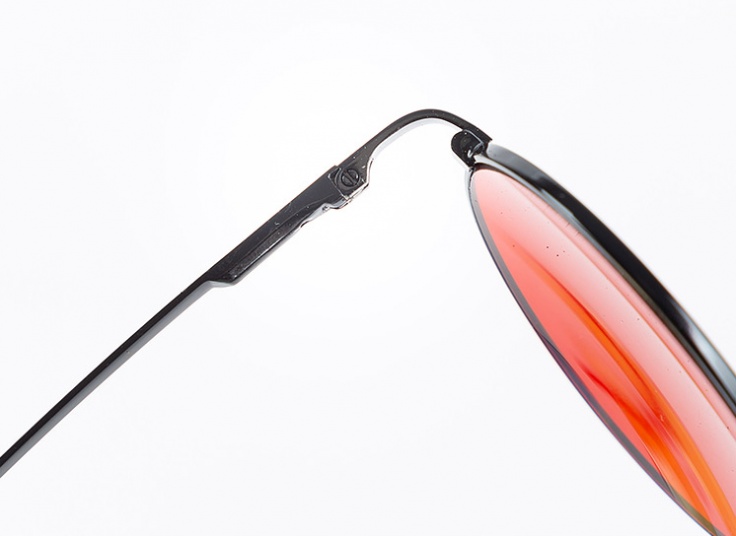 عینک فریم گرد رنگی