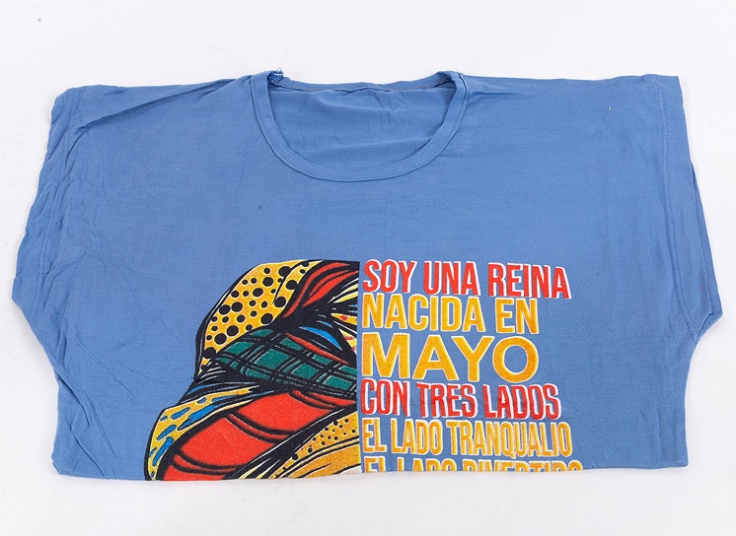 تاپ زنانه طرح چهره