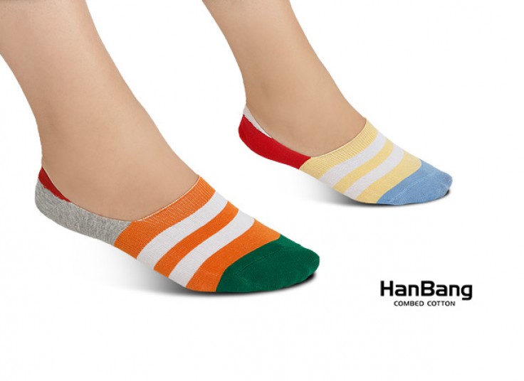 جوراب کالج طرحدار HanBang