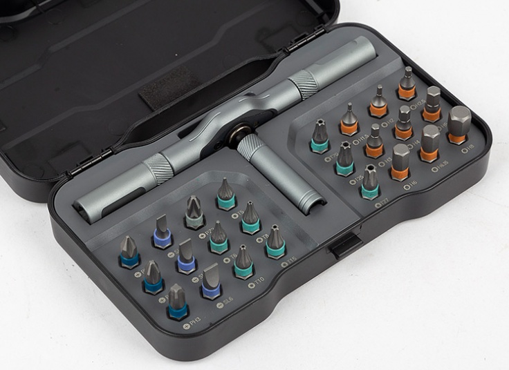 آچار بکس و پیچ گوشتی جغجغه ای 24 عددی Xiaomi DUKA