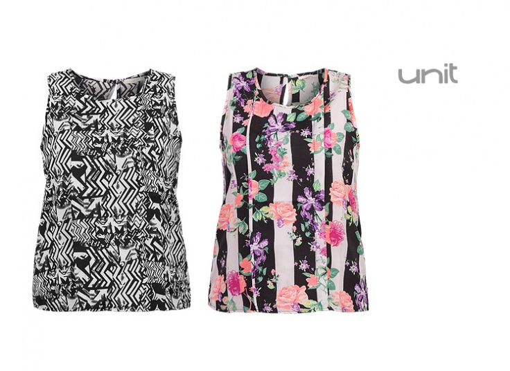 تاپ طرحدار زنانه Unit