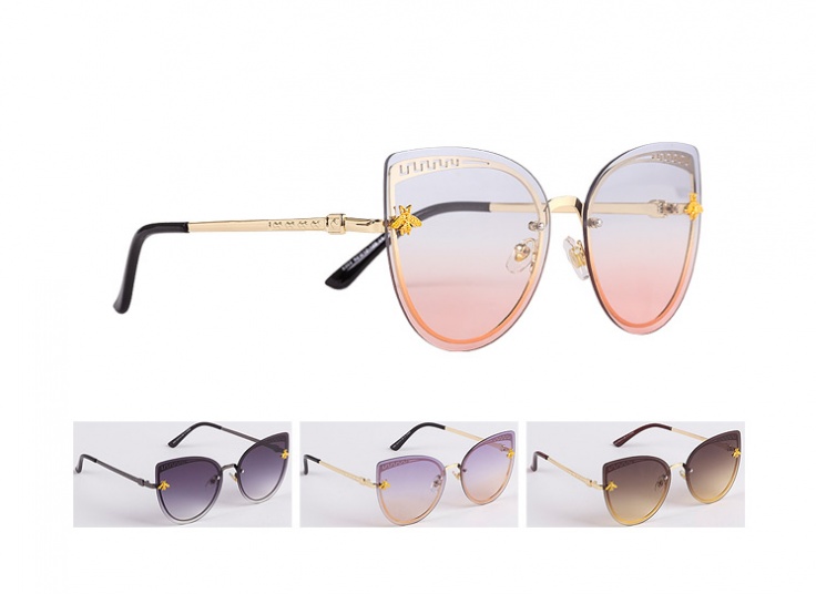 عینک آفتابی زنانه GUCCI سری Rimless