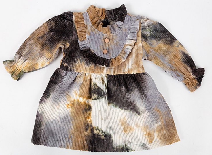 سارافون دخترانه کبربتی