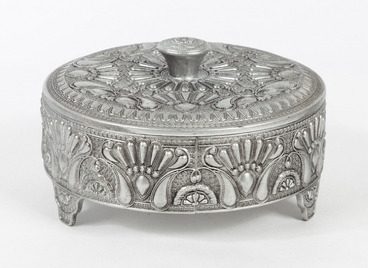 ظرف شکلات خوری طلایی