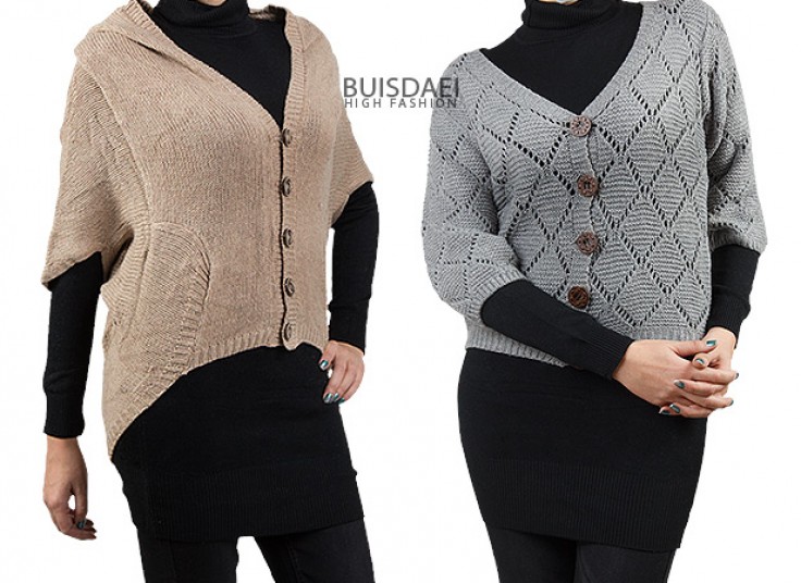 ژاکت بافت زنانه BUISDAFI
