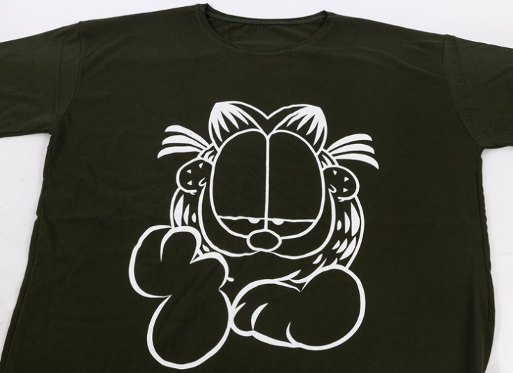 تیشرت سایز بزرگ طرح گارفلید