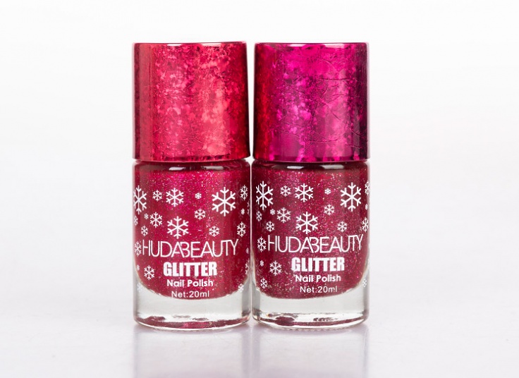 لاک ناخن HudaBeauty Glitter