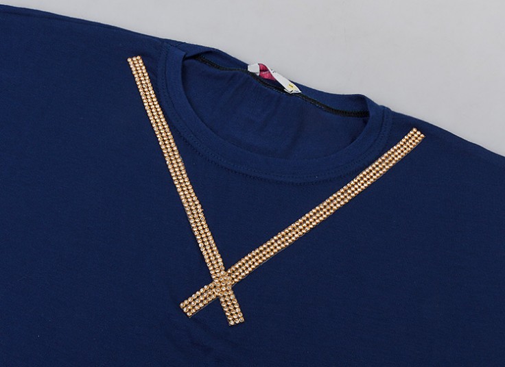 تیشرت زنانه سایز بزرگ Shiny