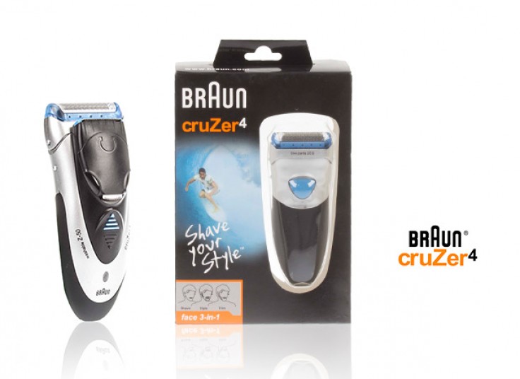 ماشین اصلاح BRAUN مدل Cruzer4