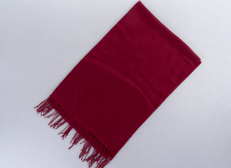 شال ساده نخی زنانه