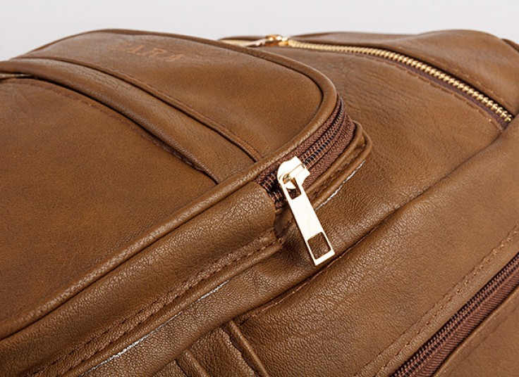 کیف کوله چرمی طرح ZARA