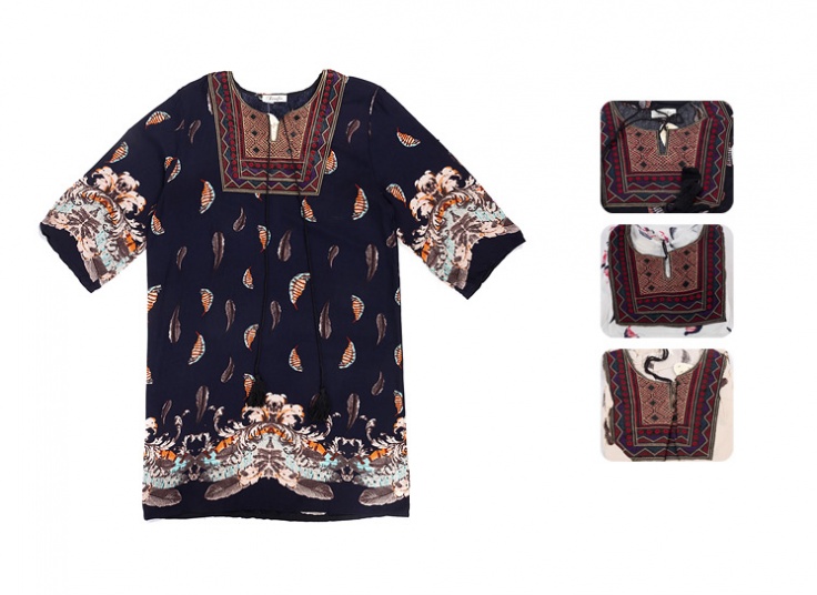 تونیک زنانه هندی Terafic