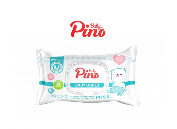 دستمال مرطوب کودک Pino