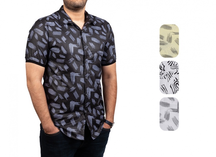 پیراهن مردانه چاپی طرح ZARA