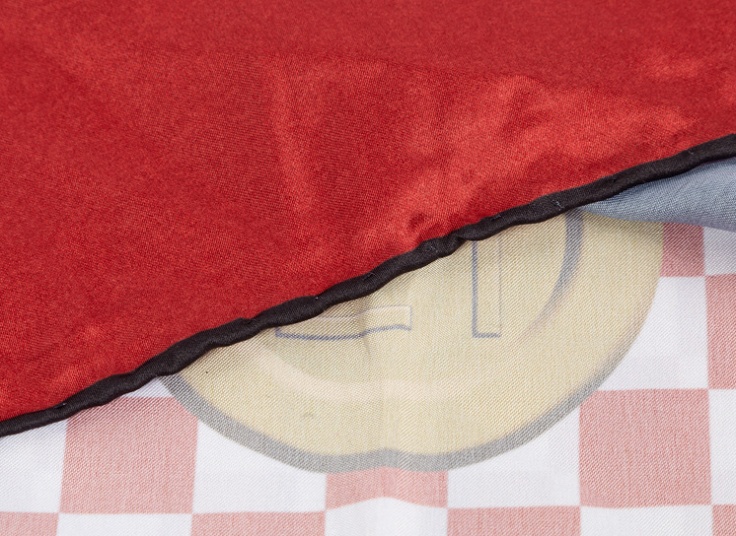 روسری ساتن طرح Fendi