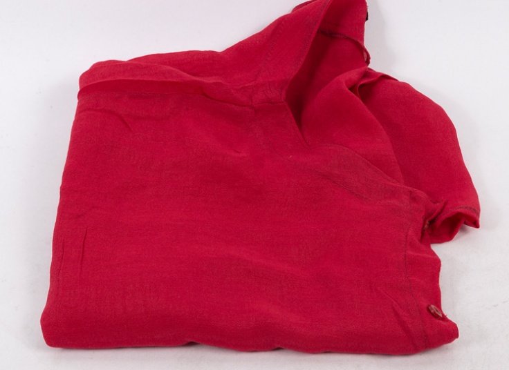 شومیز مانتویی حریر زنانه