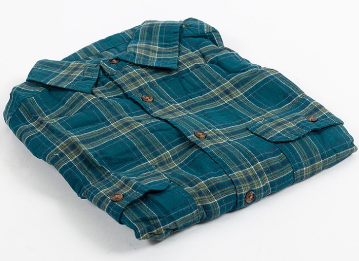 پیراهن پشمی چهار خانه