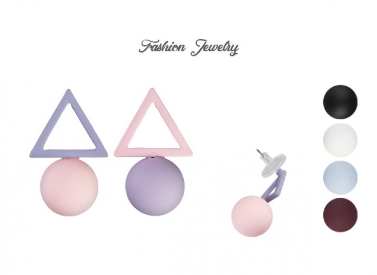 گوشواره هندسی Fashion Jewelry