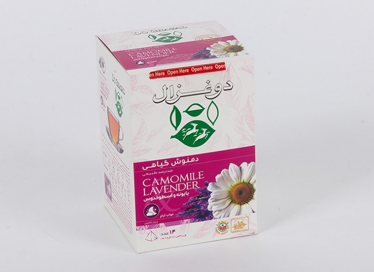 انواع دمنوش گیاهی دو غزال