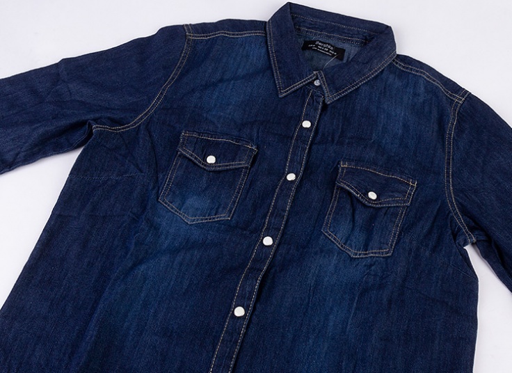 مانتو جین Bershka