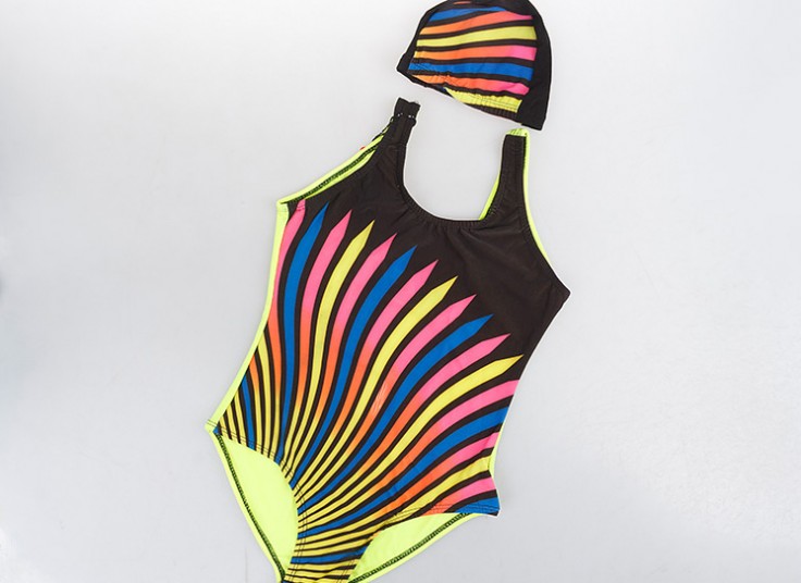 ست مایو و کلاه دخترانه Farnaz Sport