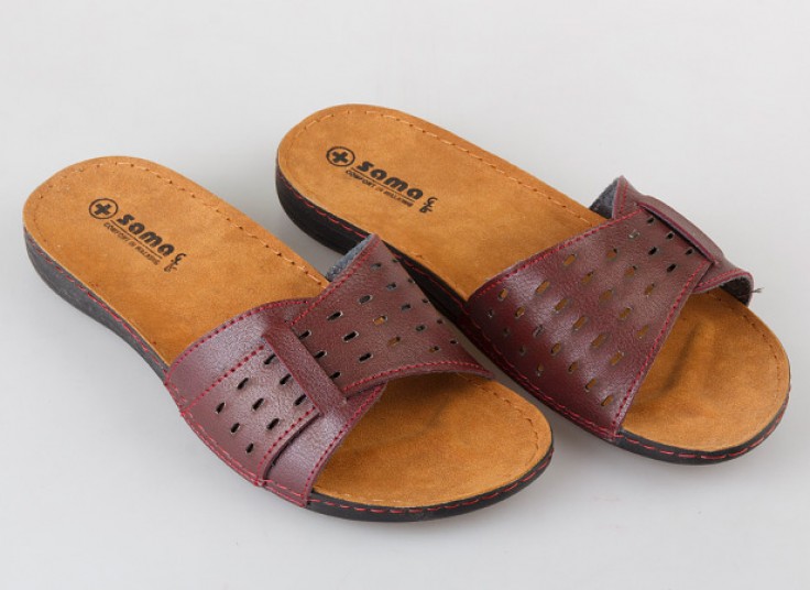 صندل چرم زنانه Sama