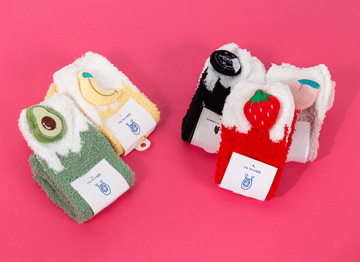 جوراب‌حوله ای طرح میوه Wennieoni