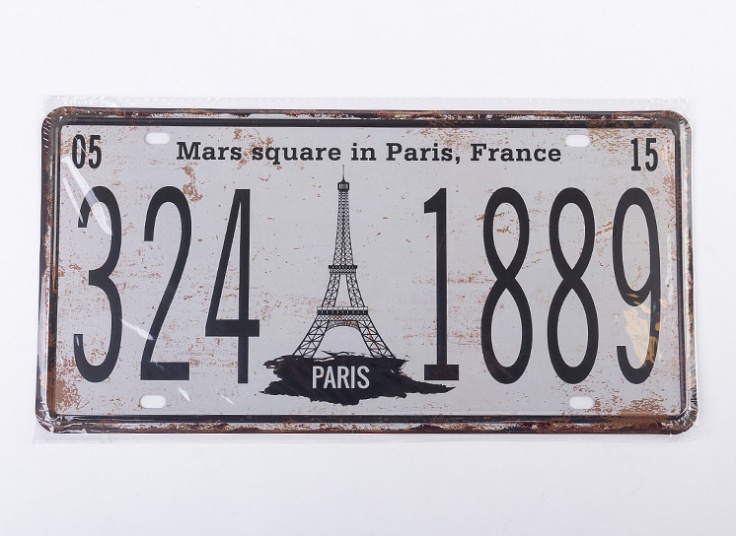 تابلو پلاک فلزی