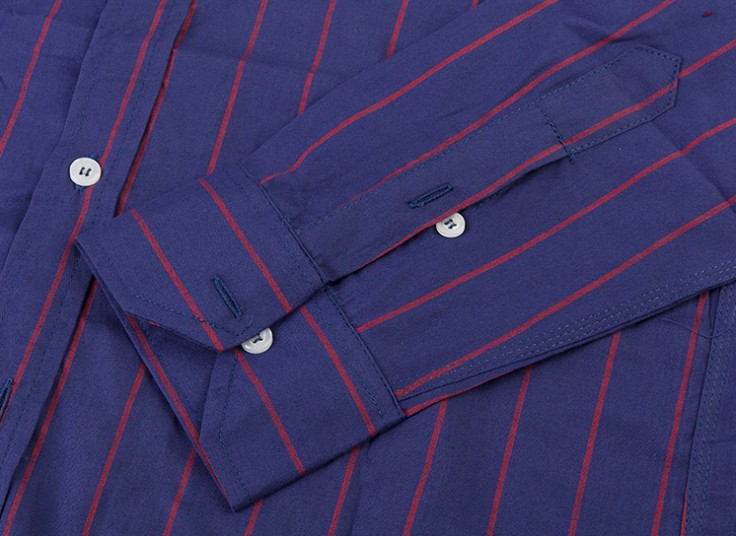 پیراهن راه راه مردانه طرح POLO